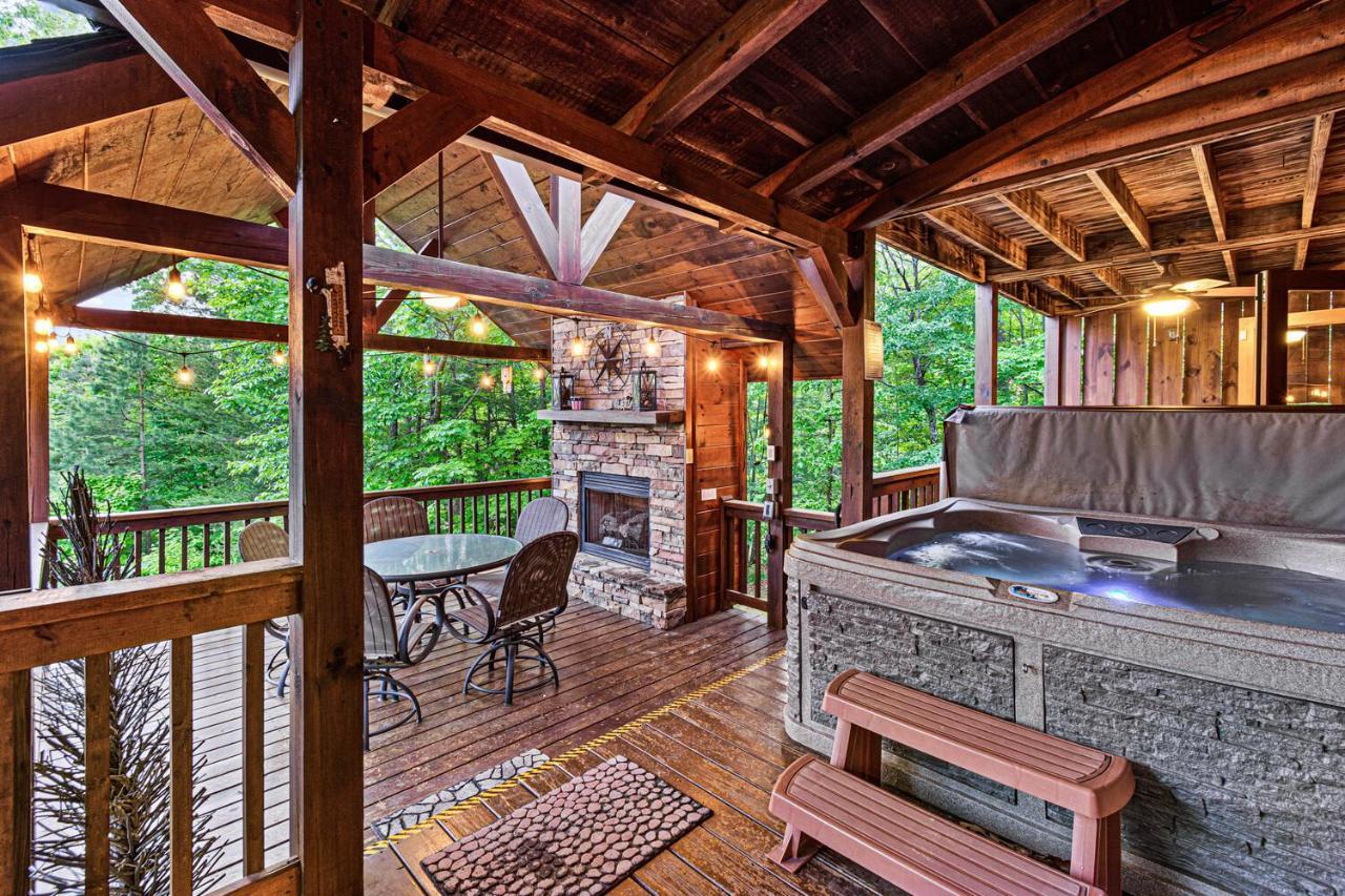 Incredible Views! - Pet Friendly - Aska Adventure Area - Bearfoot Bungalow Blue Ridge Eksteriør billede